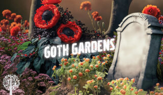 #Gothgarden (ing), #VictorIngardens, #HalloweenGardens, #SteamPunk και #TombStonETourism