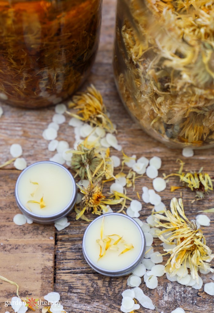 συνταγή βάλσαμο Calendula